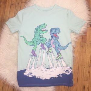 Super Cute 🦖Dinosaur 🦕 T-Shirt ((N8))